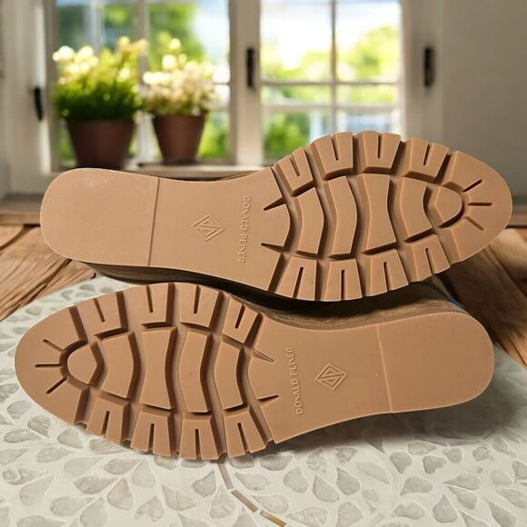 Donald J. Pliner Sindie Leather Suede Womens Knit Cuffed Booties Boots - Picture 13 of 13